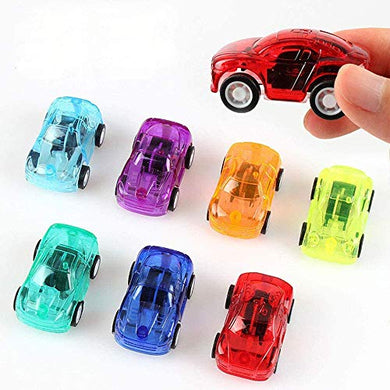 Speedy Panther 36 Pack Party Favor Car Toys Pull Back Race Car Party Favors for Boys Mini Toy Cars Kids Plastic Vehicle Set (A)
