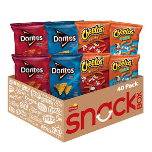 Frito Lay Doritos & Cheetos Mix Variety Pack, (Pack of 40)