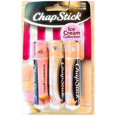 chapstick ice Cream Collection 3 Pack