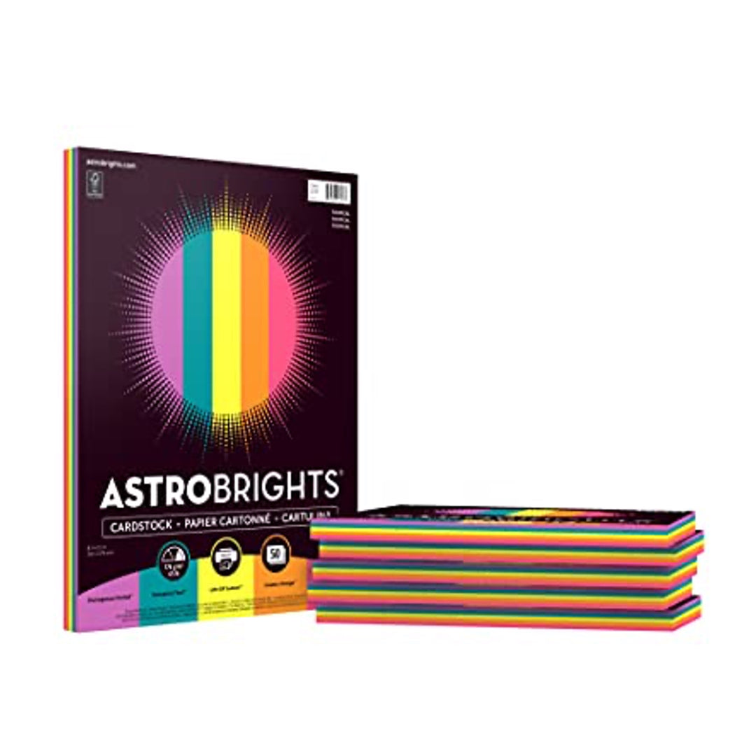 Astrobrights Colored Cardstock, 8.5