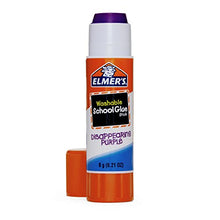 Elmer's® Washable Disappearing Purple School Glue Sticks, 0.21 Oz., Pack Of 6 + 2 Bonus Sticks