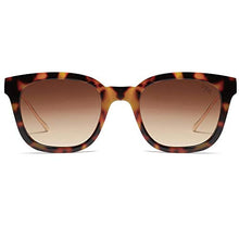 SOJOS Classic Square Polarized Sunglasses Womens Mens Retro Trendy Shades UV400 Sunnies SJ2050, Amber Tortoise/Brown