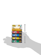 Post-it Flags, 35/Dispenser, 4 Dispensers/Pack, 47 in Wide, Assorted Primary Colors (683-4)