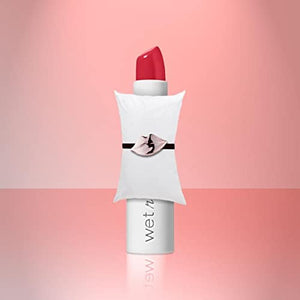Lipstick By Wet n Wild Mega Last High-Shine Lipstick Lip Color Makeup, Bright Pink Pinky Ring