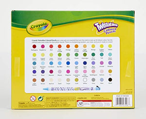 Crayola Twistables Colored Pencil Set (50ct), Kids Art Supplies, Colored Pencils For Kids, Gifts for Boys & Girls, 4+ [Amazon Exclusive]