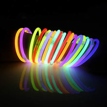 JOYIN 144 Pcs Glow Sticks Bulk 8" Bracelets Necklaces, Glow in the Dark Neon , Easter, Christmas, Football,Halloween Party Supplies Pack,