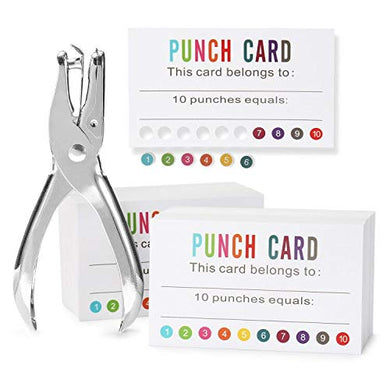 200 Reward Punch Cards