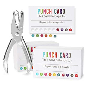200 Reward Punch Cards
