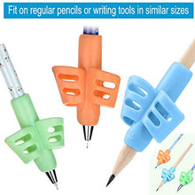 JuneLsy Pencils Grips Pencils Grips for Kids Handwriting Posture Correction Training Writing AIDS for Kids toddler Preschoolers Students Children Special Needs (6PCS)