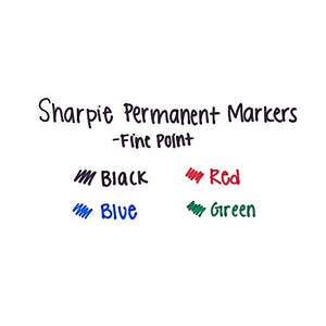 4 Permanent Markers