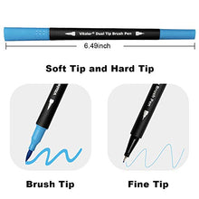34 Dual Tip Brush Markers