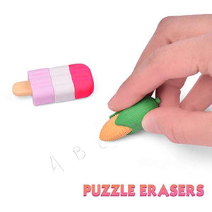 72 Mini Erasers