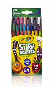 24 Silly Scents Crayons
