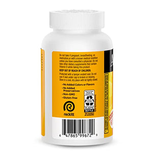 Airborne Vitamin C 500mg Capsules With Zinc & Selenium, Immune Support Supplement For Adults with Powerful Antioxidants Vitamins A C & E + Vitamin D - 60ct Bottle (30 Servings)
