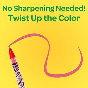Crayola Twistables Colored Pencil Set (50ct), Kids Art Supplies, Colored Pencils For Kids, Gifts for Boys & Girls, 4+ [Amazon Exclusive]