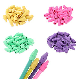 Mr. Pen Erasers for Pencils, 120 Pack, Pencil Top Erasers, Eraser Caps, Kids, Cap Tops, Topper Erasers. Ereaser