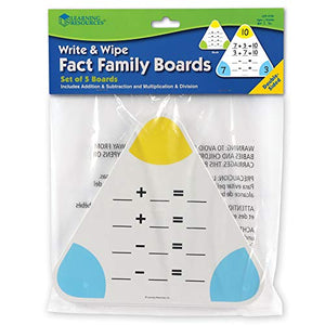 Fact Family Boards