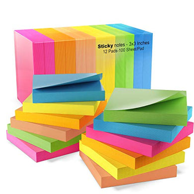 12 Sticky Note Pads