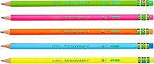 Dixon Ticonderoga No.2 Pencils, Assorted Neon, 10-Pack (2-Pack)
