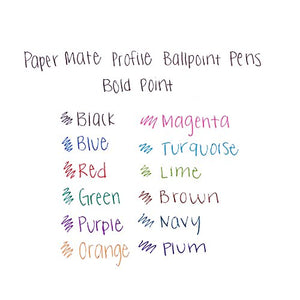 12 Purple Pens