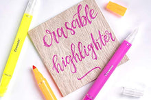 6 Erasable Highlighters