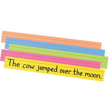 Pacon® Peacock® Super-Bright Sentence Strips, Assorted Colors, Pack Of 100