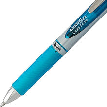 Pentel EnerGel 0.7 MM RTX Retractable Liquid Gel Pen, 10 Pack of New Assorted ink Colors, Metal Tip, Medium Line, Quick Dry No Smear