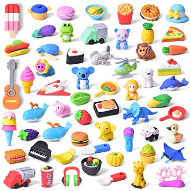 60 Mini Erasers