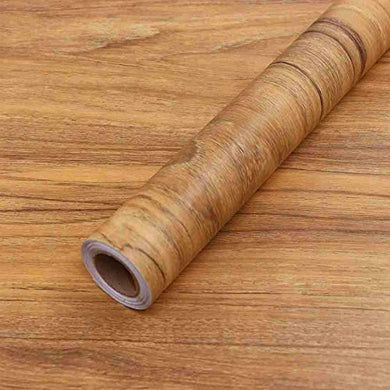 Wood Grain Wallpaper Peel and Stick Wallpaper Contact Paper Self Adhesive Wall Paper for Drawer Shelf Liner Cabinet Easy to Clean