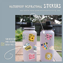 100pcs Inspirational Stickers for Laptop, Reward Motivational Stickers for Teens Adults Students Teachers Planners Employees, Waterproof Vinyl Positive Sticker for Water Bottles, Scrapbook, Journal