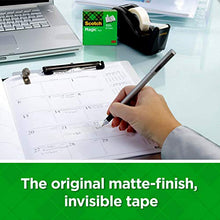 Scotch Magic Tape, 4 Rolls, Numerous Applications, Invisible, Engineered for Repairing, 3/4 x 300 Inches, Boxed