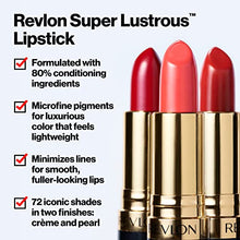 Lipstick by Revlon, Super Lustrous Lipstick, High Impact Lipcolor with Moisturizing Creamy Formula, Infused with Vitamin E and Avocado Oil, 628 Peach Me