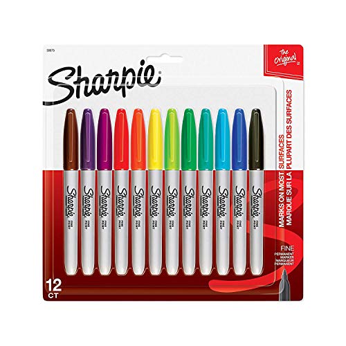 Sharpie Pen SHARPIE FINE12CT MARKER SET, Multicolor 12 Count