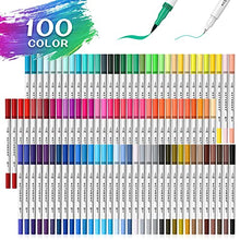 100 Dual Brush Pens