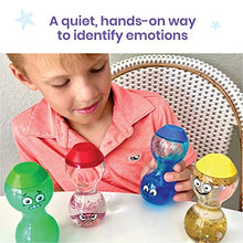 hand2mind Express Your Feelings Sensory Bottles, Play Therapy Toys, Visual Sensory Toys, Mindfulness for Kids, Comfort Items for Anxiety, Social Emotional Learning, Calm Down Corner Supplies
