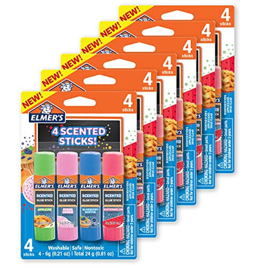 24 Scented Glue Sticks