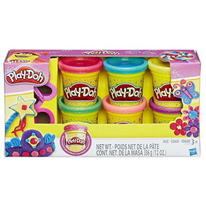 6 Sparkle Play-Doh Tubs (2406483263552)