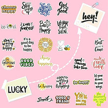 100pcs Inspirational Stickers for Laptop, Reward Motivational Stickers for Teens Adults Students Teachers Planners Employees, Waterproof Vinyl Positive Sticker for Water Bottles, Scrapbook, Journal