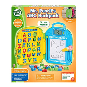 LeapFrog Mr. Pencil's ABC Backpack, Green