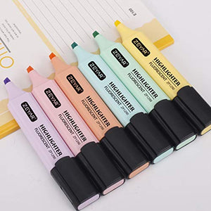 6 Pastel Highlighters