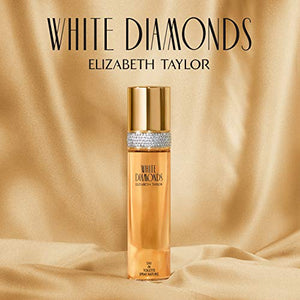Women's Perfume by Elizabeth Taylor, White Diamonds, Eau De Toilette EDT Spray, 3.3 Fl Oz