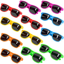 INNOCHEER Party Sunglasses for Kids with UV400 Protection Eyewear Neon Sunglasses for Boys, Girls - Great Gift for Party Favors, Birthday Party and Outdoor Activity