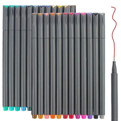 24 Fineliner Pens