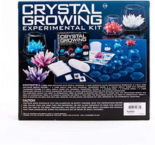 4M Crystal Growing Science Experimental Kit - 7 Crystal Science Experiments with Display Cases - Easy DIY STEM Toy Lab Experiment Specimens, Educational Gift for Kids, Teens, Boys & Girls