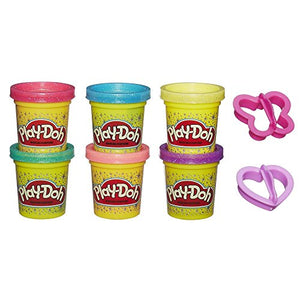 6 Sparkle Play-Doh Tubs (2406483263552)