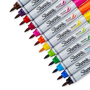 12 Brush Tip Markers