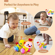 Baby Toys 6-12 Months+ - Musical, Light up, Press and Go 6 Month Old Baby Toys 6 to 12 Months Crawling Toys for Babies Infant Tummy Time Toys 7 8 9 12+ Months boy Girl Toys for 1 Year Gifts