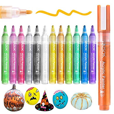 12 Acrylic Paint Pens