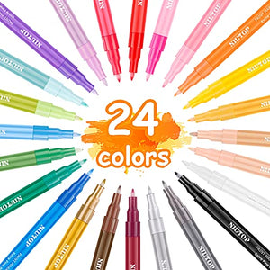 24 Acrylic Paint Pens
