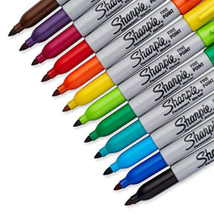 Sharpie Pen SHARPIE FINE12CT MARKER SET, Multicolor 12 Count
